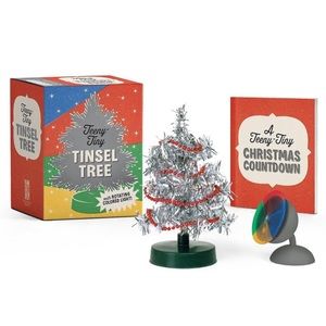Teeny Tiny Tinsel Tree- New in Box!